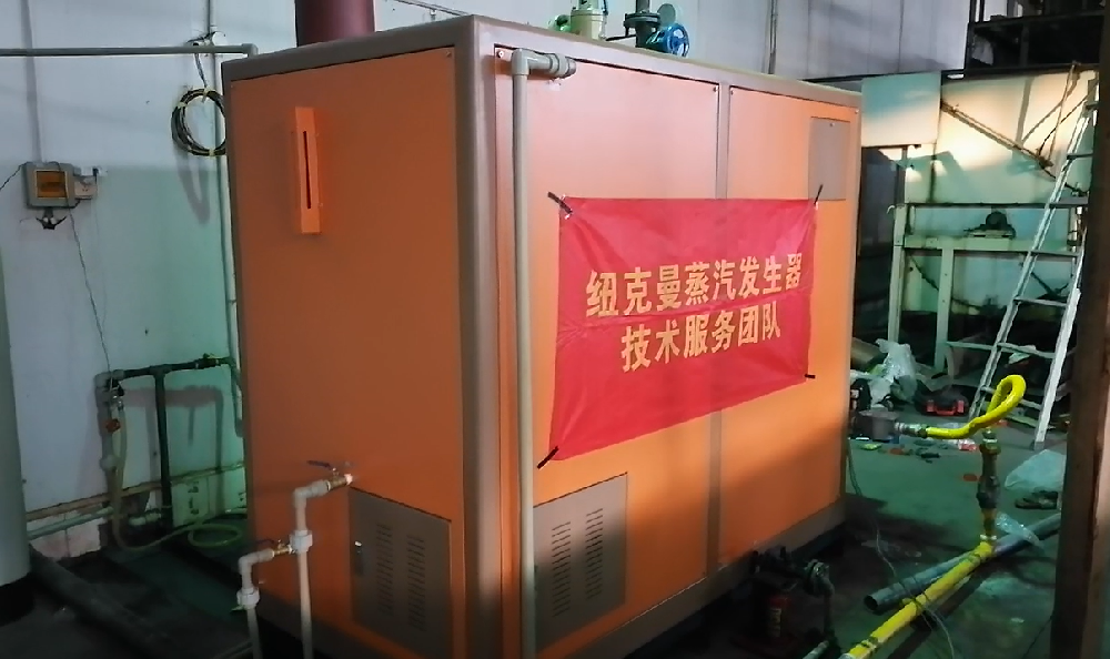 四川0.5噸預(yù)混超低氮蒸汽發(fā)生器用于制藥！